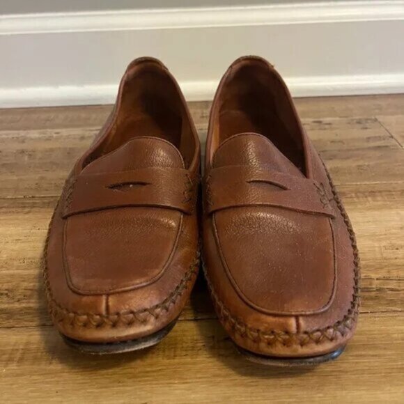 SOLD Cole Haan Brown Leather Loafers - Picture 2 of 5
